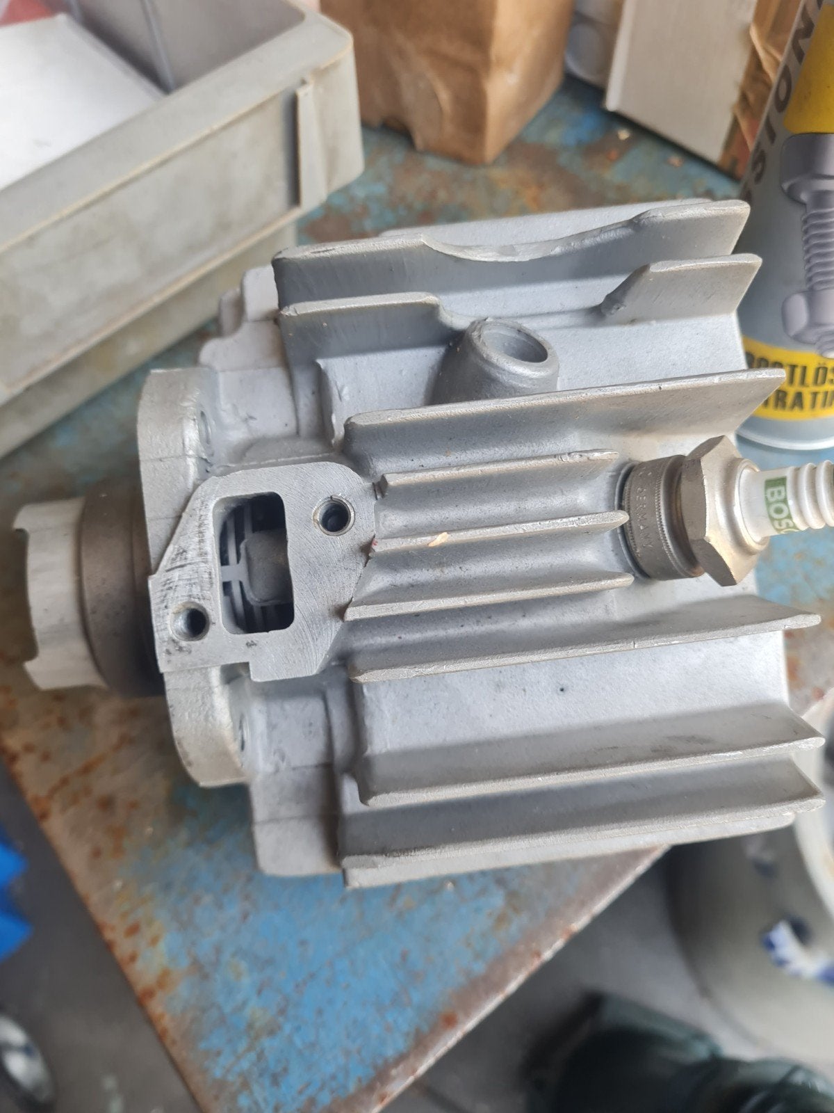 Gebruikte 70cc cilinder Sachs Autisa Made in Spain, Fietsen en Brommers, Ophalen of Verzenden, Gebruikt, Cilinder, Sachs
