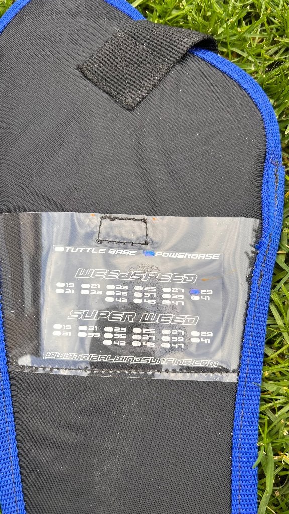 Tribal WeedSpeed wiervin 29 cm Powerbox, Met draagtas, Vin, Zo goed als nieuw, Ophalen