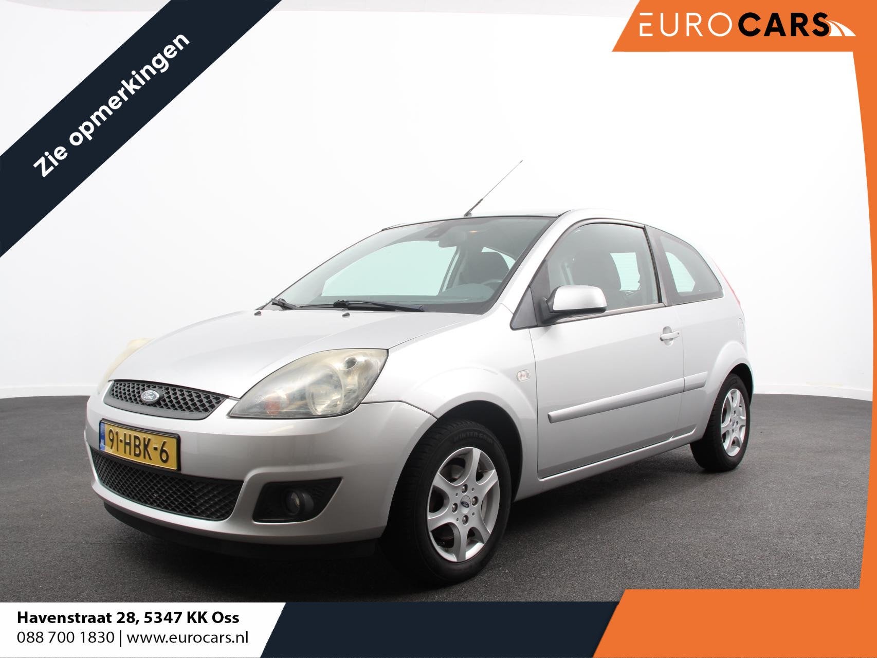 Ford Fiesta 1.3-8V Futura XL Airco Lichtmetalen velgen Elekt, 1299 cc, Stof, 4 cilinders, Verwarmde buitenspiegels
