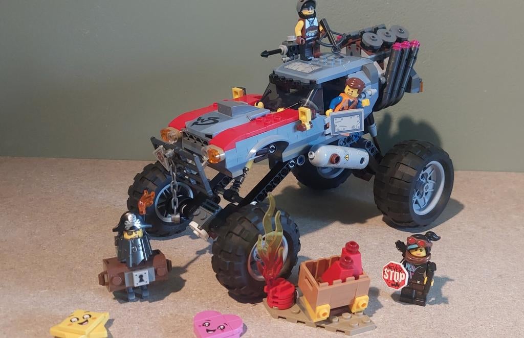 LEGO Movie 2: Emmet en Lucy buggy (70829), Overige thema's, Lego, Ophalen of Verzenden, Zo goed als nieuw