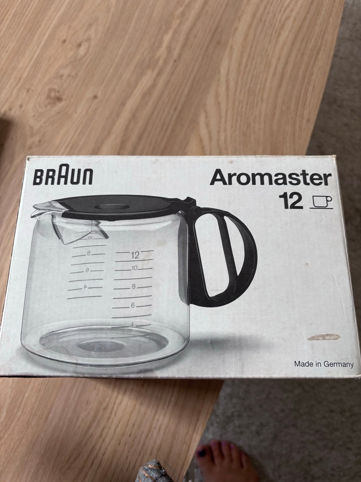 Braun Aromaster 12 Koffiekan - Nieuw in doos, Ophalen of Verzenden, Nieuw, Overige merken, Koffiekan