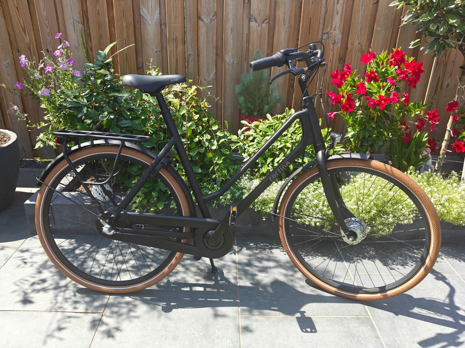 Damesfiets Cortina Foss Framesize 59 Bj 2022 1e eigenaar, Fietsen en Brommers, Versnellingen, 56 cm of meer, Zo goed als nieuw