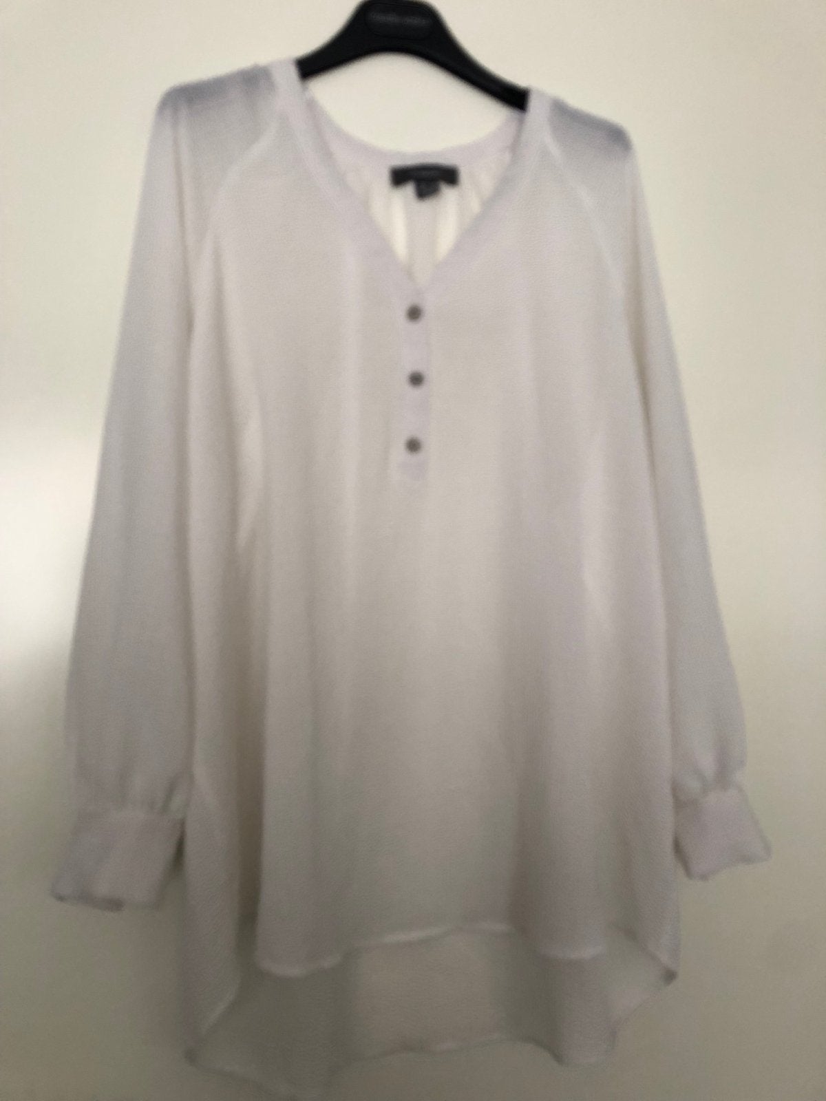 Primark Witte Blouse Maat 42 (L), Ophalen of Verzenden, Zo goed als nieuw, Maat 42/44 (L), Wit