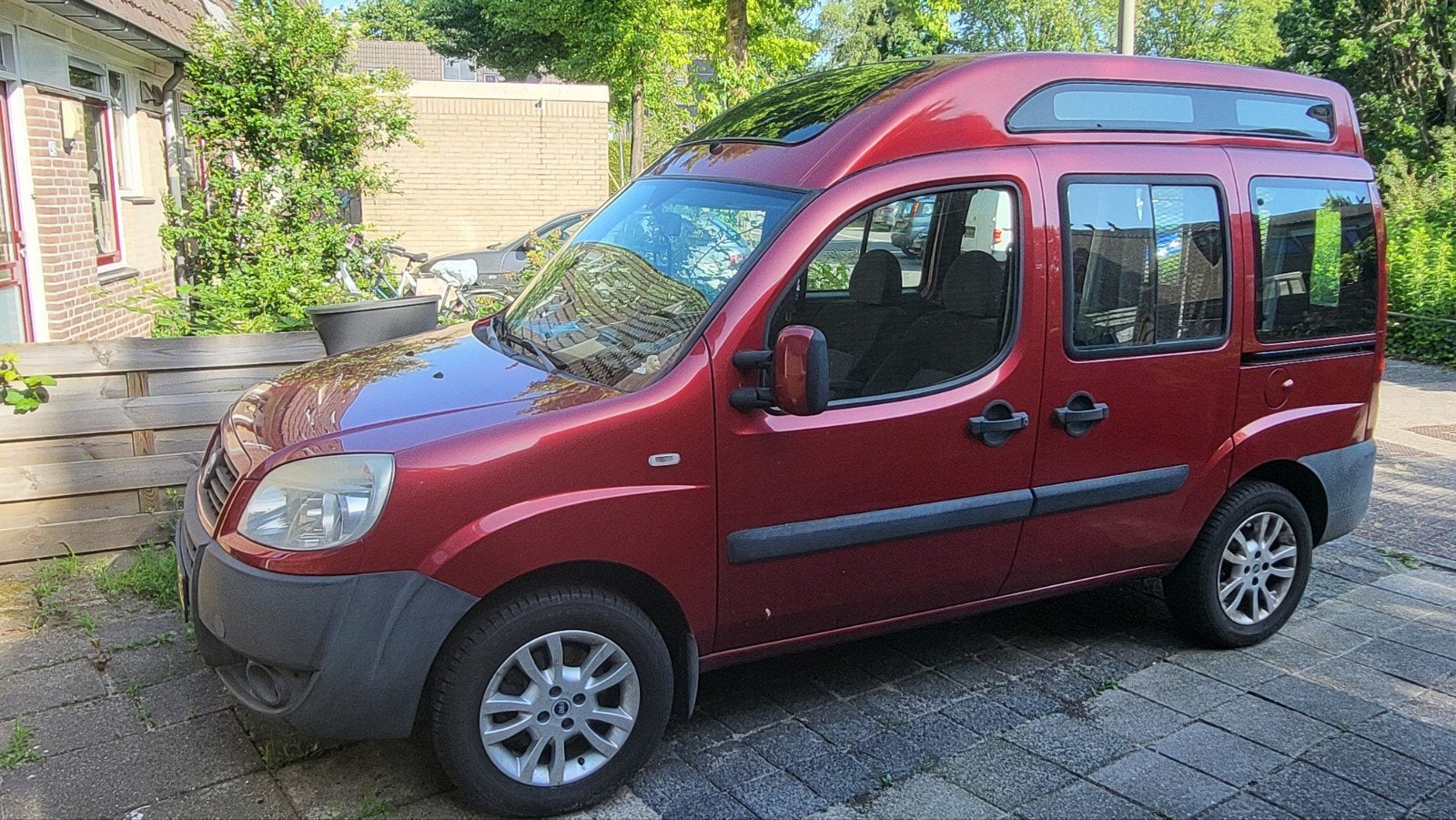 Rolstoelbus Fiat Doblo, Auto's, Fiat, 13 km/l, Particulier, 1000 kg, 1368 cc