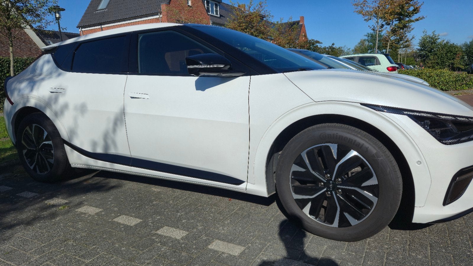 kia ev6 gt- line wit metallic met afneembare trekhaak, Achterwielaandrijving, 1885 kg, Wit, Elektrisch