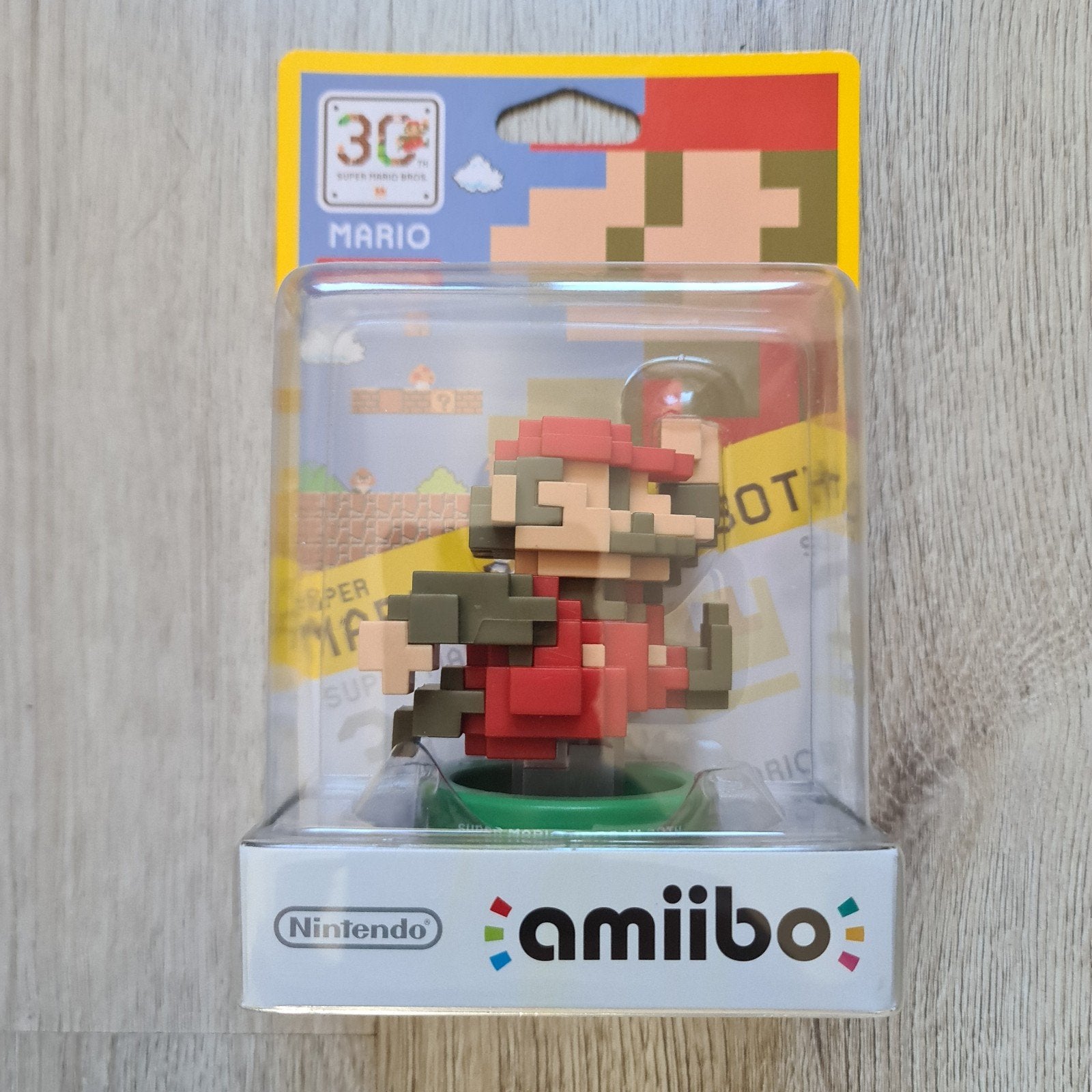 Nintendo Amiibo Mario classic kleuren 8-bit 30th anniversary, Avontuur en Actie, 1 speler, Nieuw, Ophalen of Verzenden