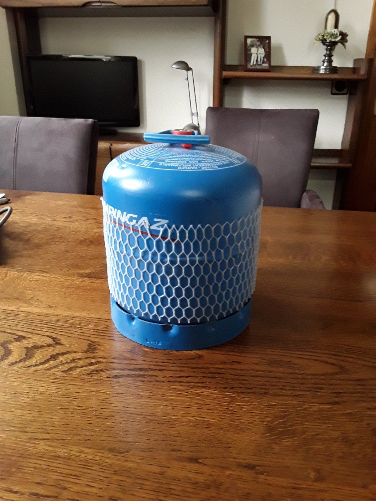 Lege campinggasfles, 907, Caravans en Kamperen, Kampeeraccessoires, Ophalen