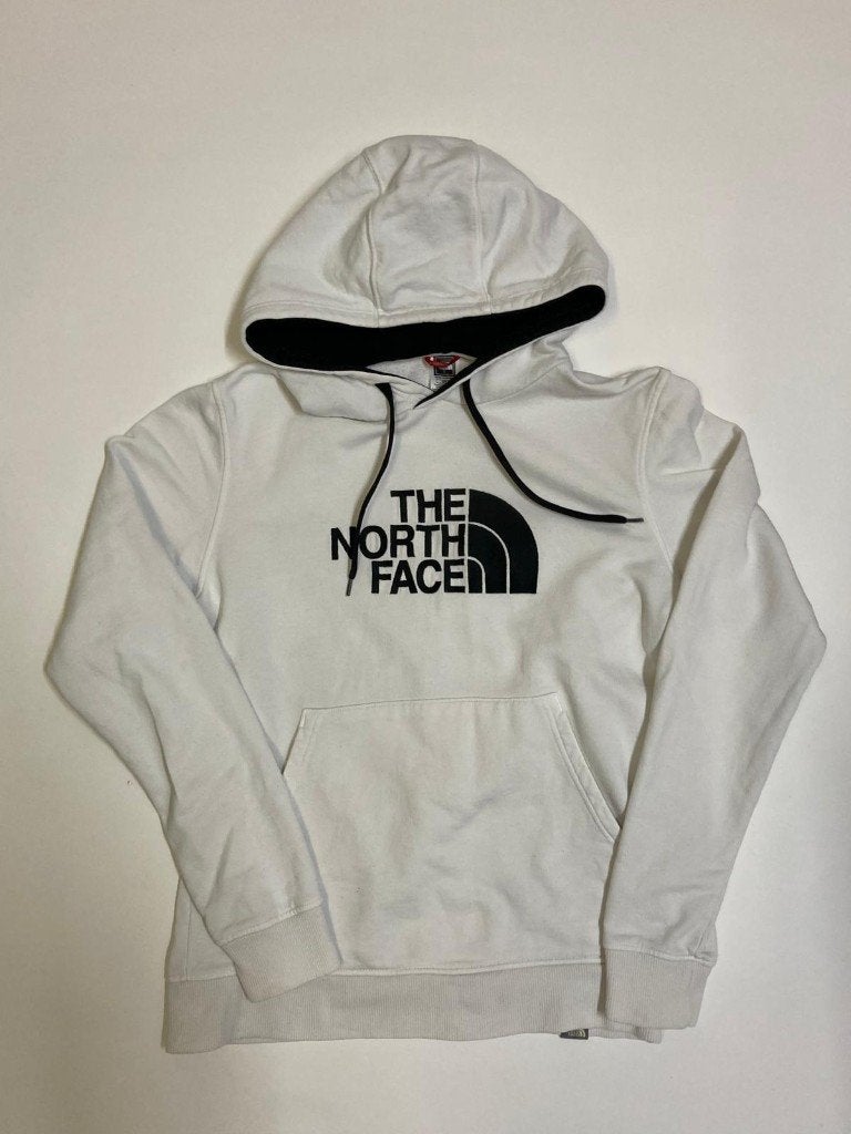 The North Face Hoodie - S - Men - White - Outdoor- Workwear, Kleding | Heren, Wit, Ophalen of Verzenden, Zo goed als nieuw, The North Face