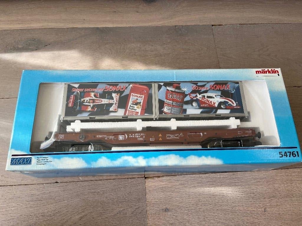 Marklin 54761 spoor 1 wagon nieuwstaat, Wisselstroom, Verzenden, Märklin, Nieuw