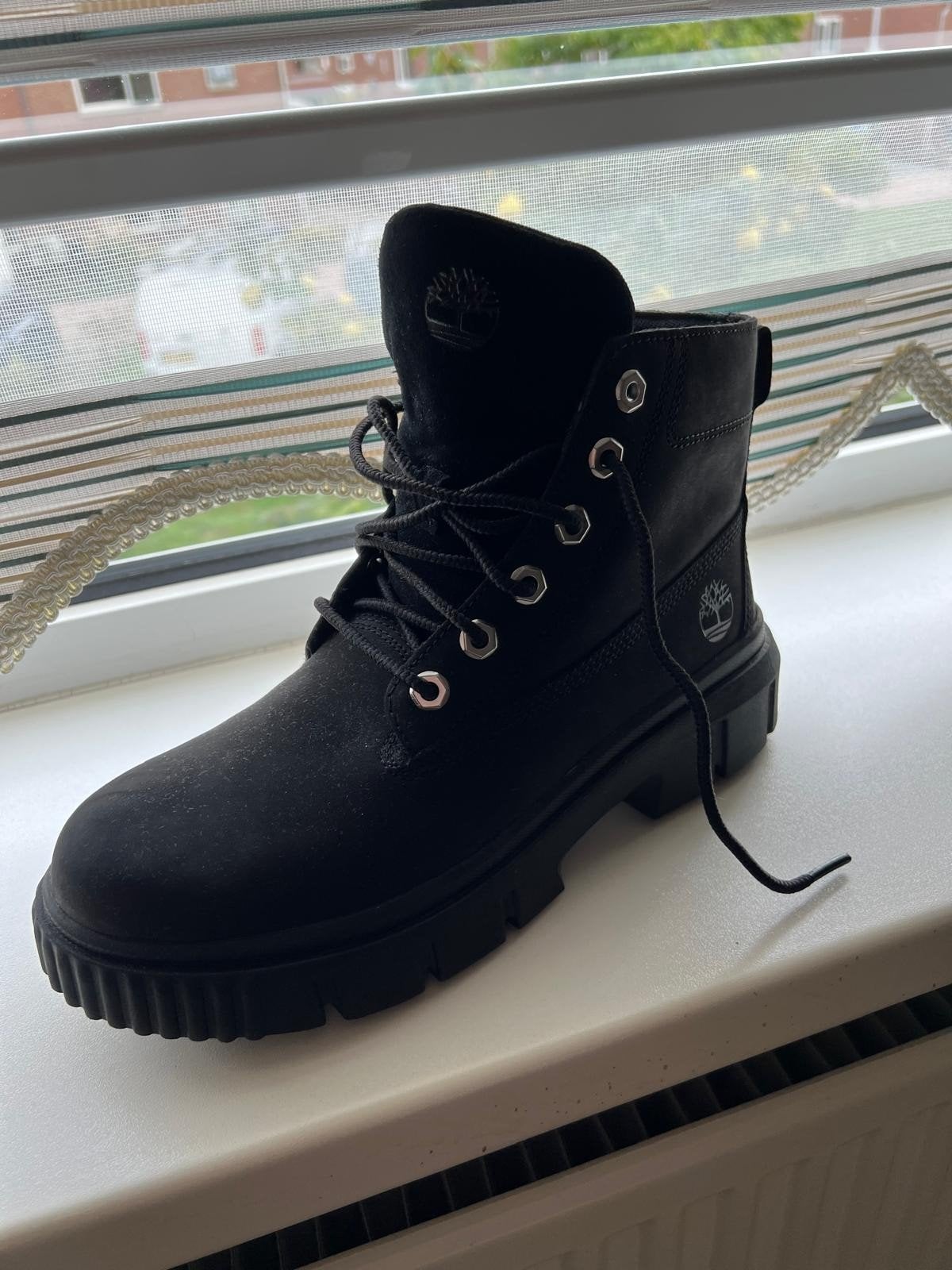 Timberland zwarte enkellaarzen -  Dames schoenen - nieuw, Zwart, Lage of Enkellaarzen, Nieuw, Ophalen of Verzenden