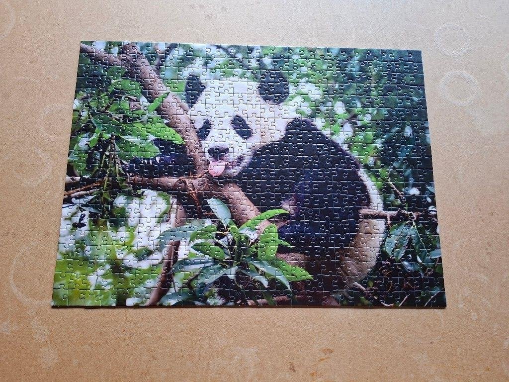 Ravensburger Panda Puzzel 500 stukjes, Ophalen of Verzenden, 500 t/m 1500 stukjes, Zo goed als nieuw, Legpuzzel