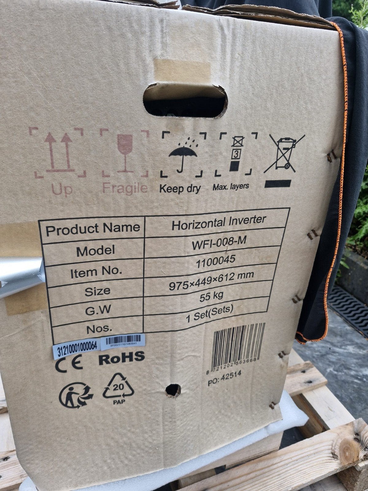 warmtepomp voor zwembad, Tuin en Terras, Ophalen, Nieuw