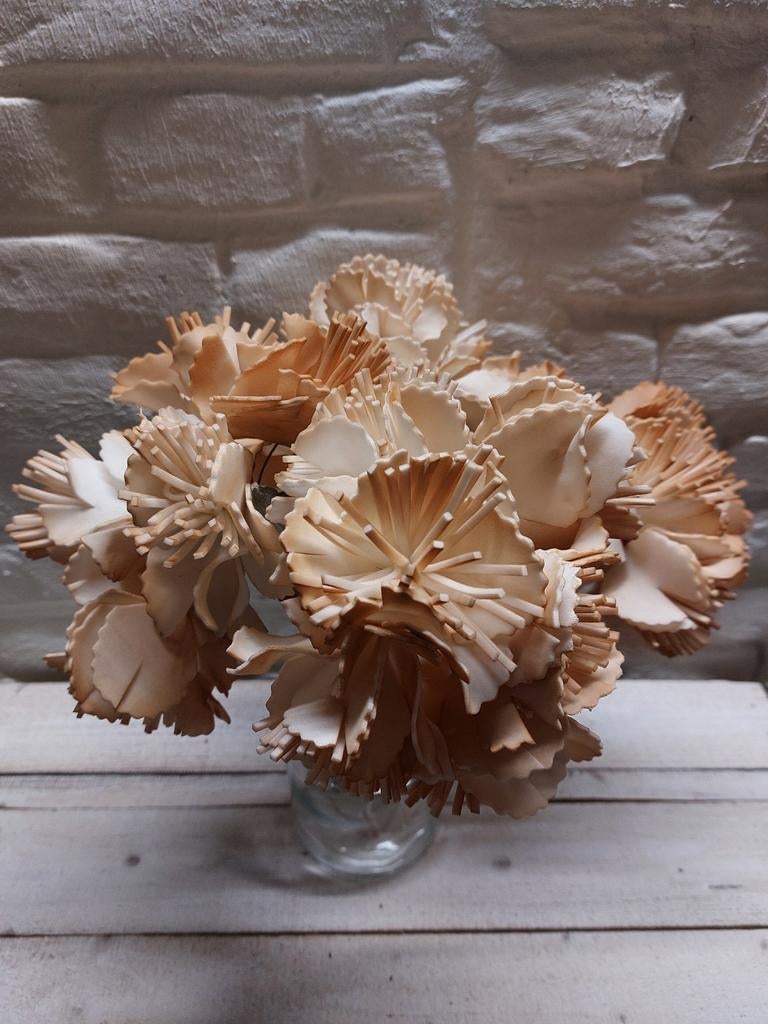 Boeket bloemen, Verzenden, Zo goed als nieuw, Boeket, Bruin