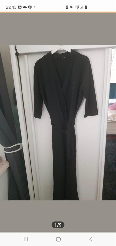 Partij collection  glitter jumpsuit  mt xl, Kleding | Dames, Jumpsuits, Verzenden, Nieuw, Maat 46/48 (XL) of groter, Zwart