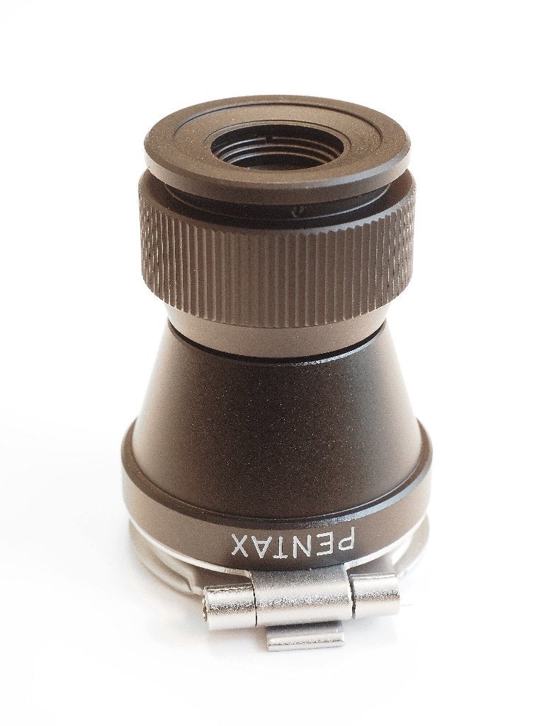 Pentax 67 zoeker loupe (finder magnifier), Ophalen of Verzenden, Zo goed als nieuw, Spiegelreflex, Pentax