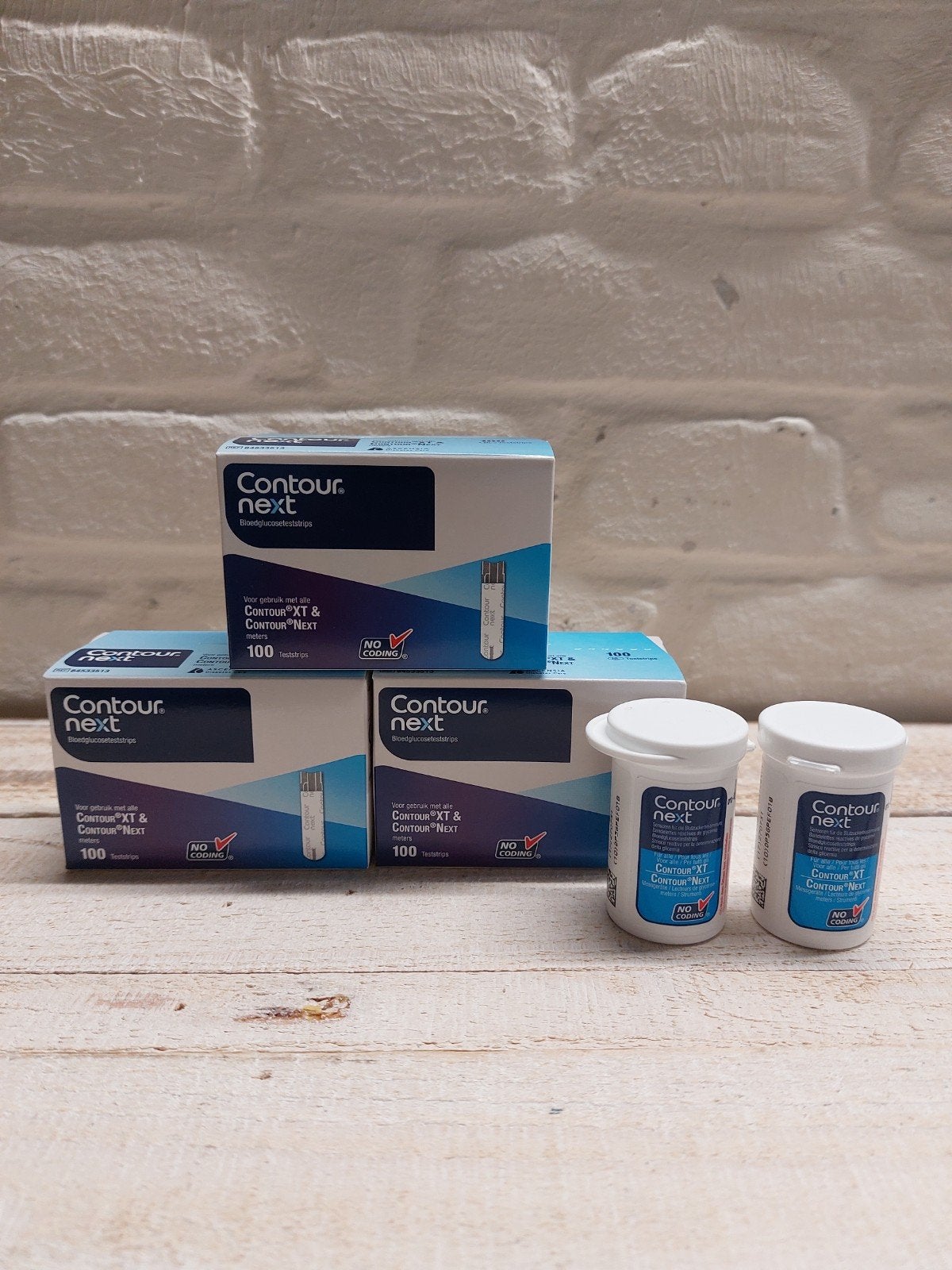 Contour Next Bloedglucose Teststrips - 300 stuks, Verzenden, Nieuw