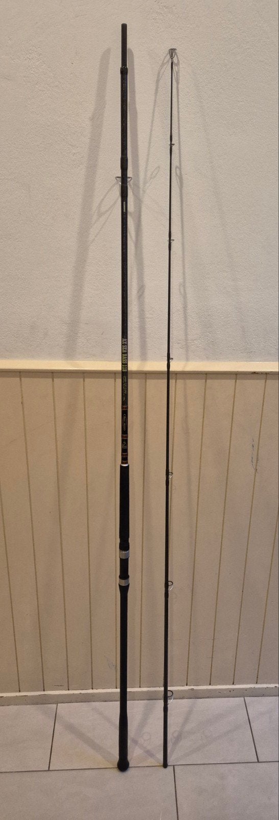 Shimano Beastmaster AX SEA BASS. Zeebaars, 3.55m, 100g., Zo goed als nieuw, Zeebaars hengel, Beastmaster sea bass, Ophalen