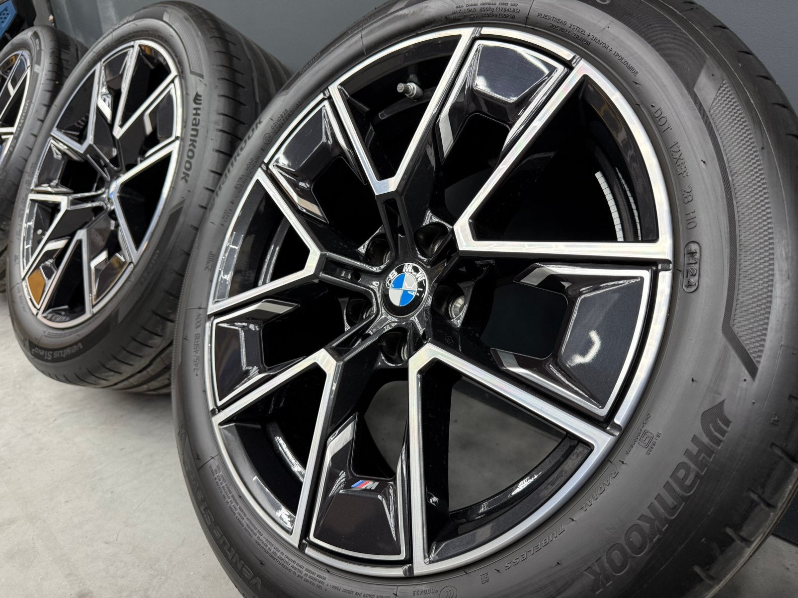 BMW 4 Serie G26 i4 G26 18 Inch Styling 858 Hankook VentusEVO, 245 mm, Banden en Velgen, Nieuw, Zomerbanden
