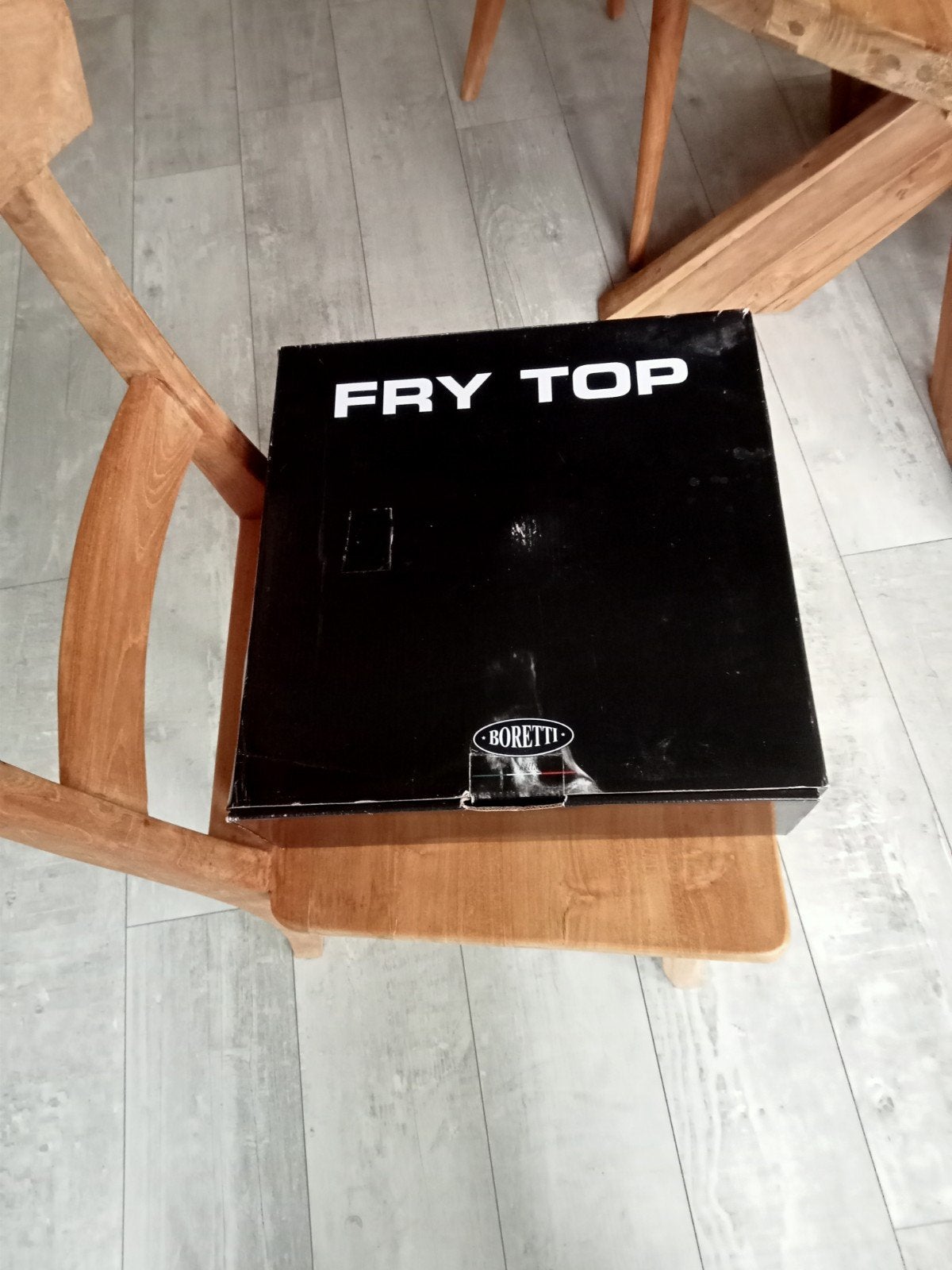 Nieuwe Boretti Fry Top pan, Ophalen of Verzenden, Nieuw, Rvs
