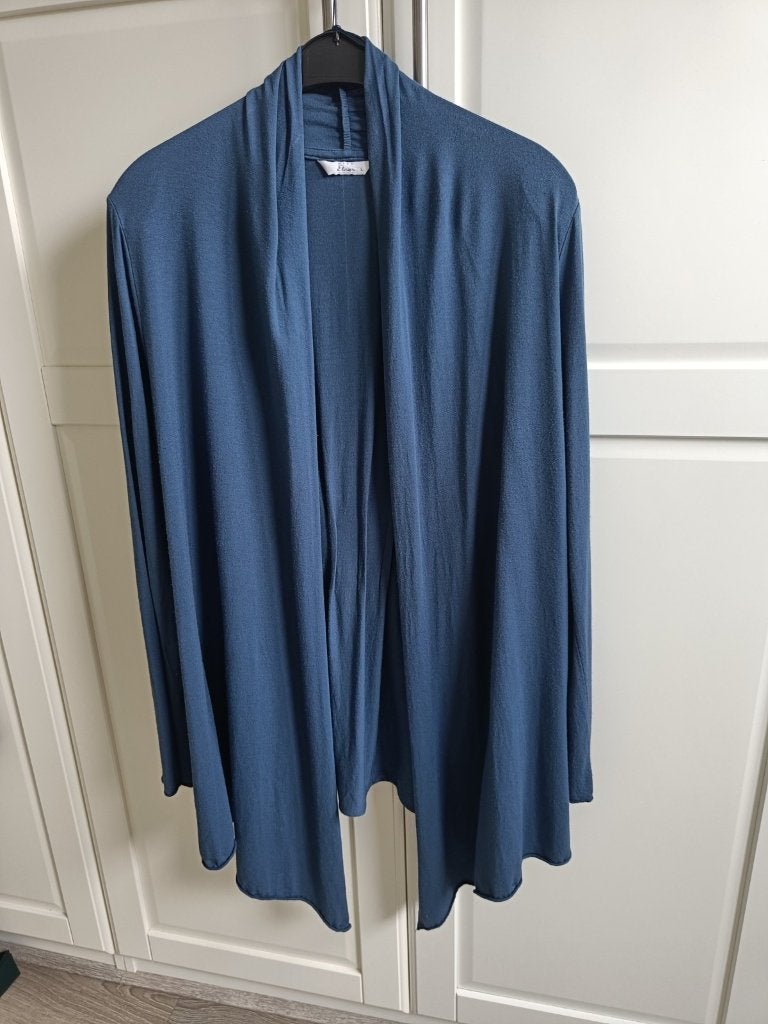 Dames vest jasje blauw miss Etam L, Blauw, Maat 42/44 (L), Ophalen of Verzenden, Zo goed als nieuw