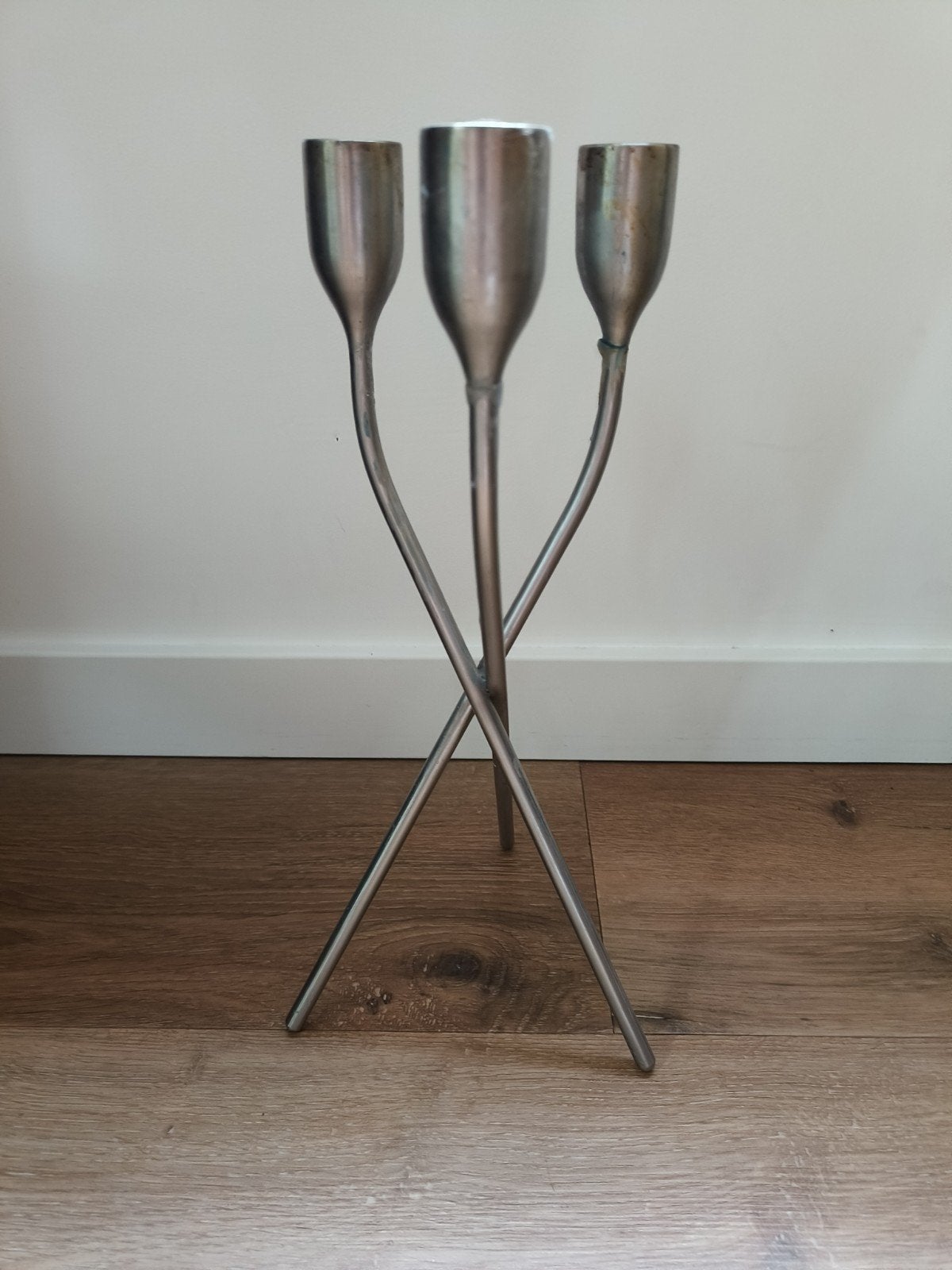Vintage Scandinavische Tripod Kandelaar - Modern Desig, Ophalen