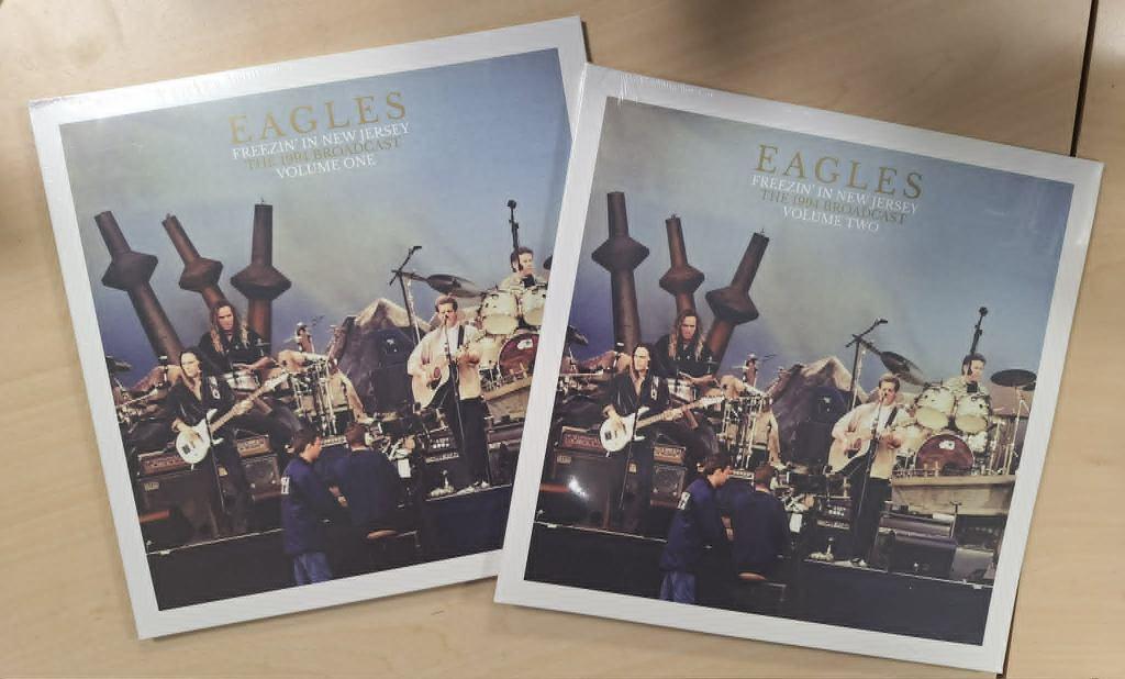 EAGLES – Freezin’in New Jersey Vol 1 + Vol 2 - 2 DUBBEL LPS, Overige genres, Ophalen of Verzenden, 12 inch, Limited edition