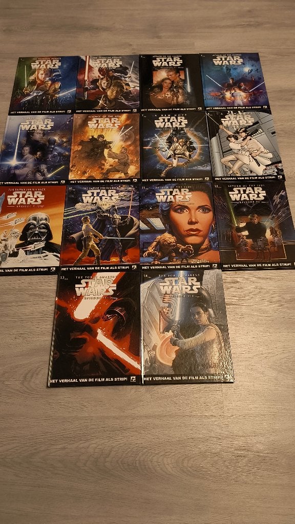 Star Wars 2017 collectors box met 14 hardcover comics (new), Ophalen of Verzenden, Nieuw, Boek of Poster