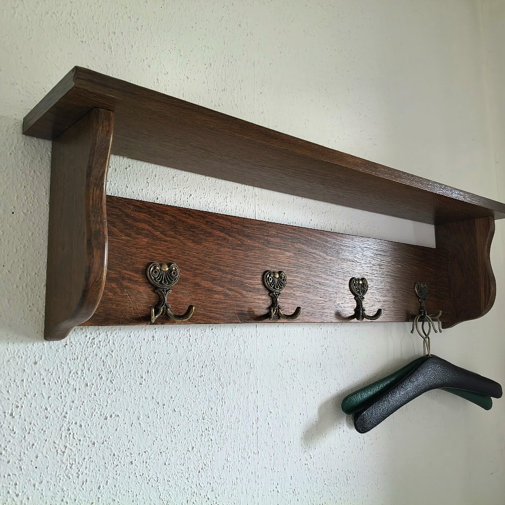 Kapstok eiken, Huis en Inrichting, Zo goed als nieuw, Minder dan 100 cm, Hout, Ophalen