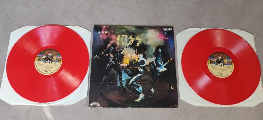 Lp Kiss Alive! Rood vinyl mei opruiming, Cd's en Dvd's, Vinyl | Hardrock en Metal, Ophalen of Verzenden, Nieuw in verpakking