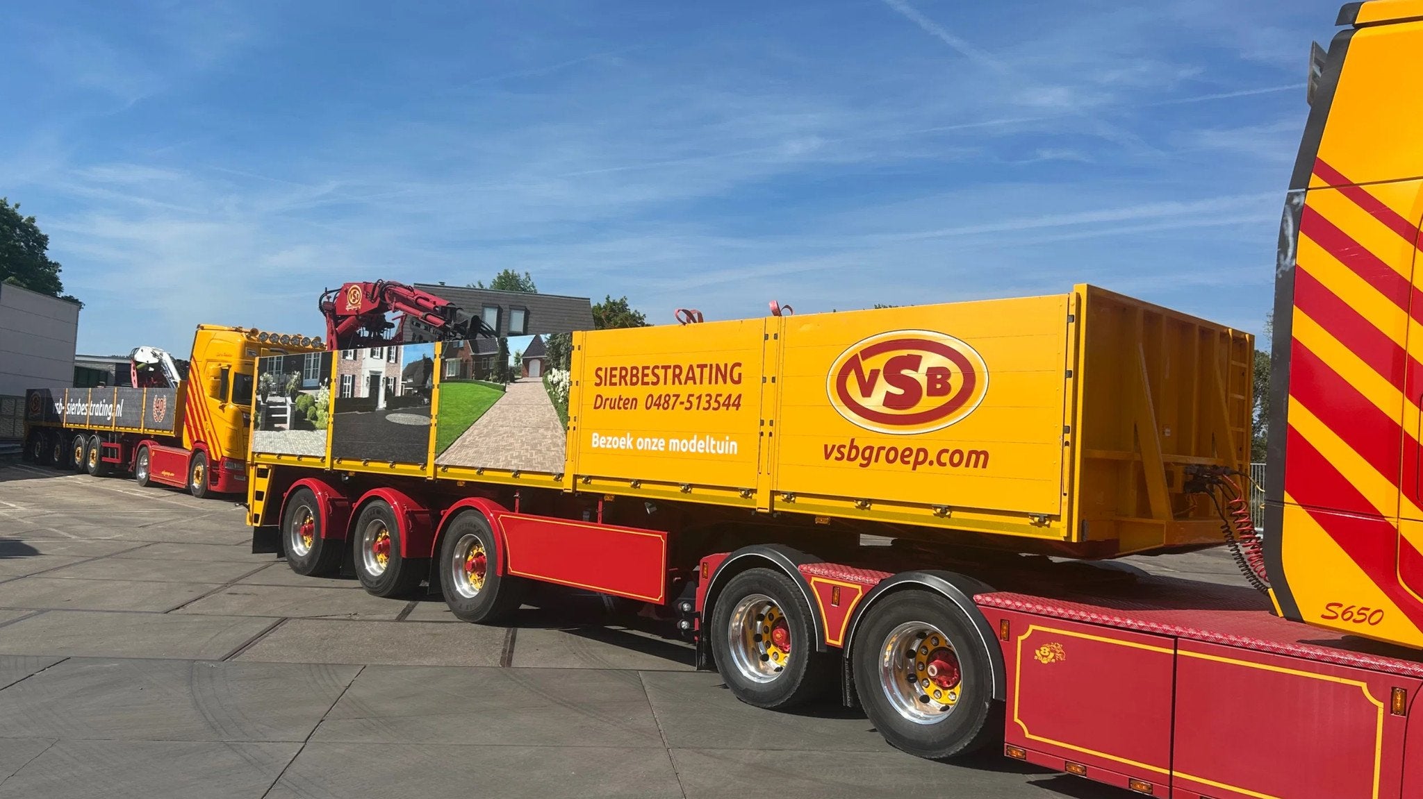 Vogelzang steenoplegger | alcoa | APK | 3 asser | kennis 14r, Overige brandstoffen, Origineel Nederlands, Aanhangers en Opleggers