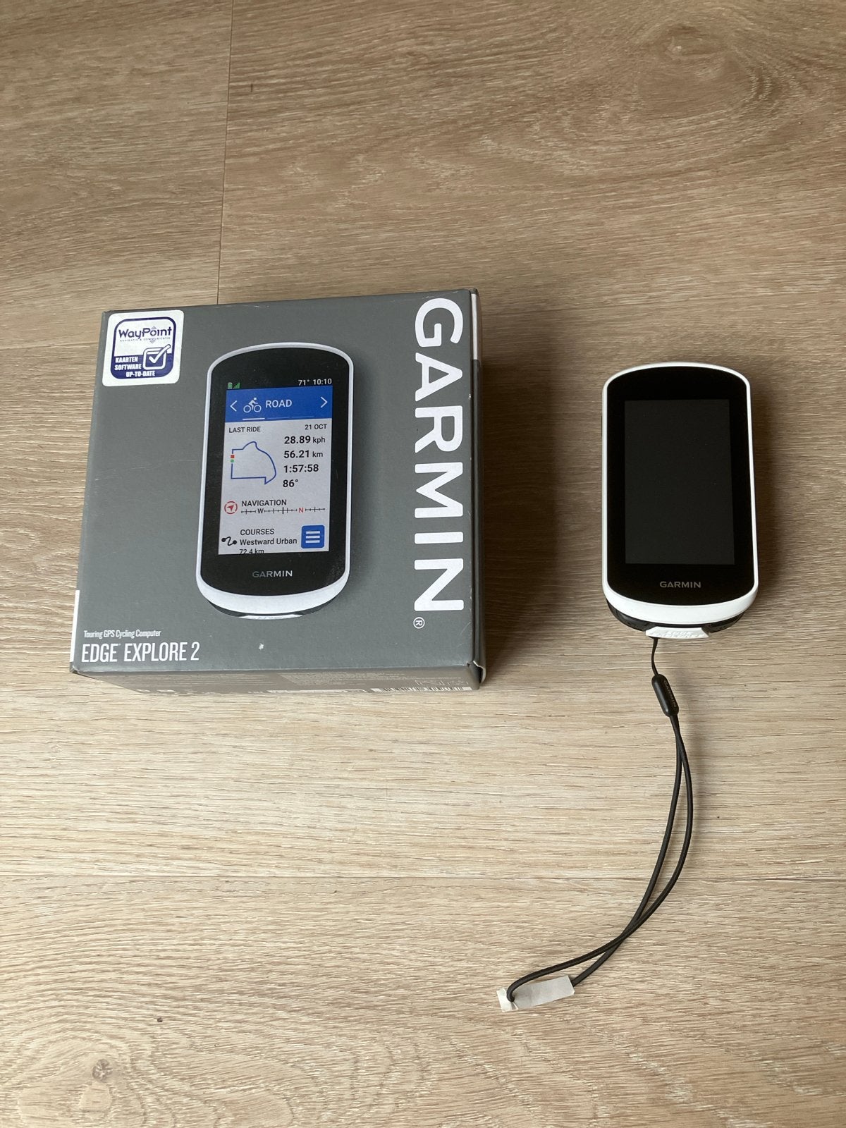 Garmin Edge Explore 2 GPS Fietscomputer, Ophalen of Verzenden, GPS, Zo goed als nieuw