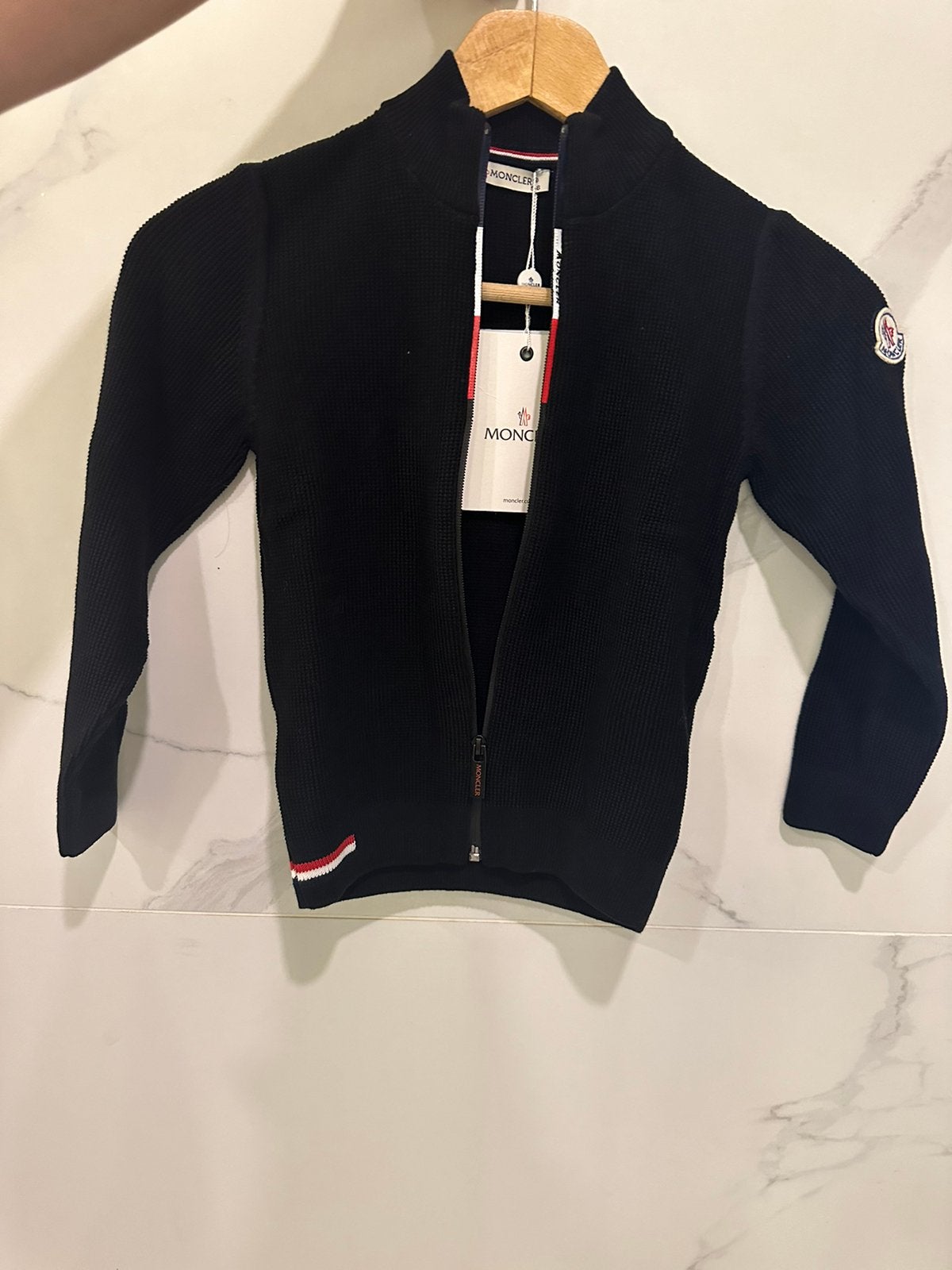 Moncler vest kids 5-6 jaar, Ophalen of Verzenden, Zo goed als nieuw, Trui of Vest