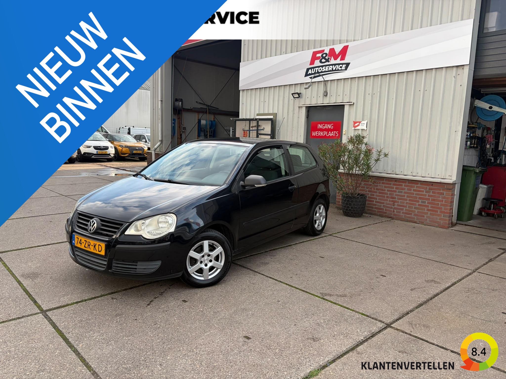 Volkswagen Polo 1.2 Trendline, Auto's, Voorwielaandrijving, Stof, Gebruikt, 60 pk