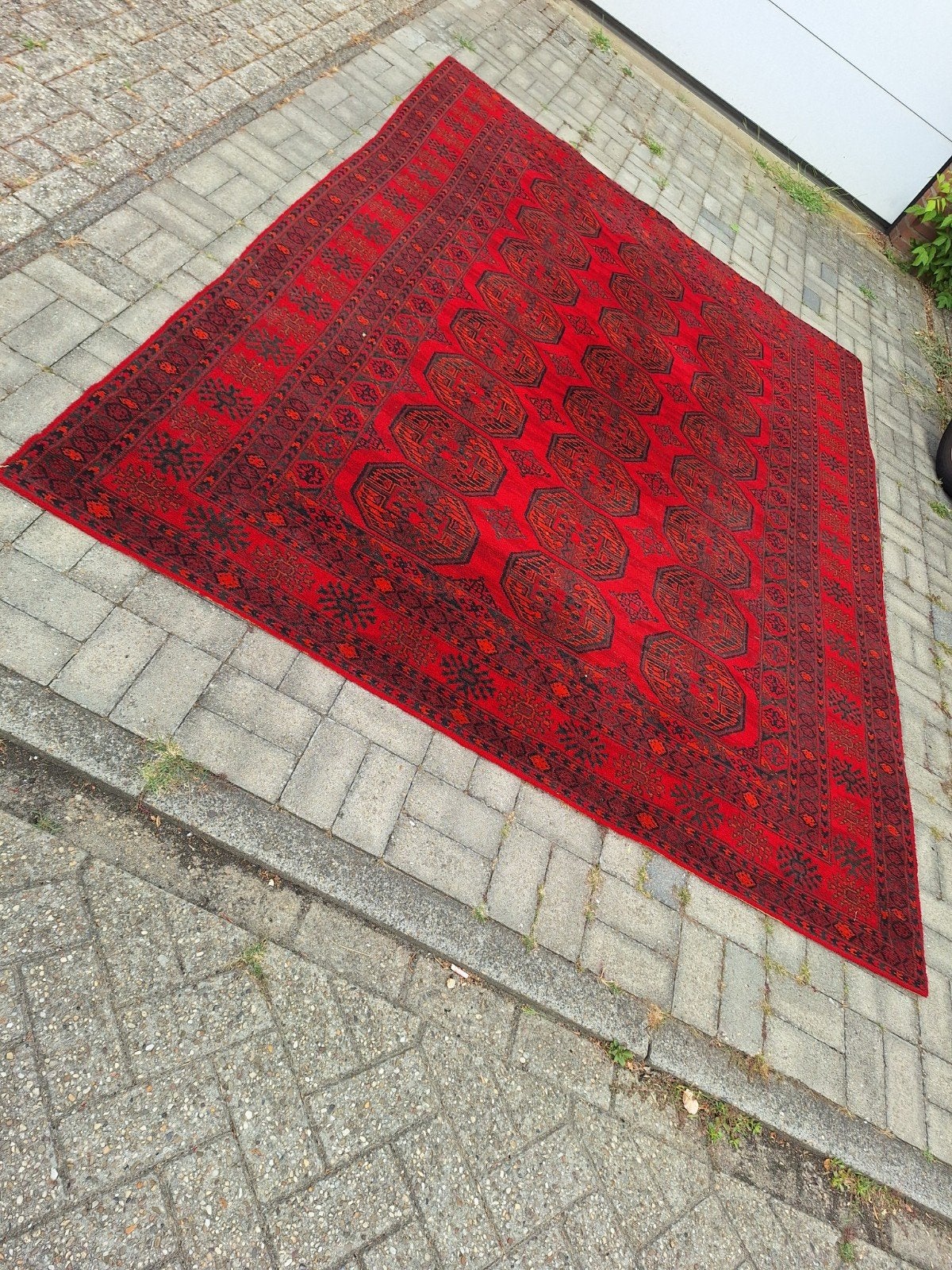 Perzische hand werk tapijt, Ophalen of Verzenden, Rechthoekig, 200 cm of meer
