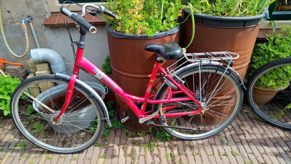Batavus twister, Fietsen en Brommers, Fietsen | Dames | Damesfietsen, Terugtraprem, Gebruikt, Versnellingen, Batavus