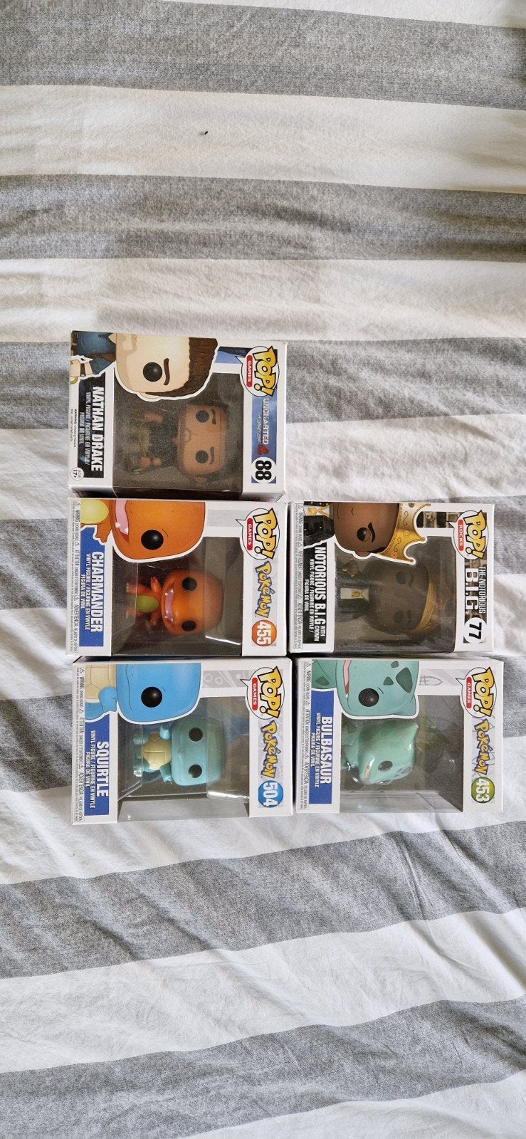 Diverse Funko Pops: Pokémon en Uncharted, Ophalen of Verzenden, Zo goed als nieuw