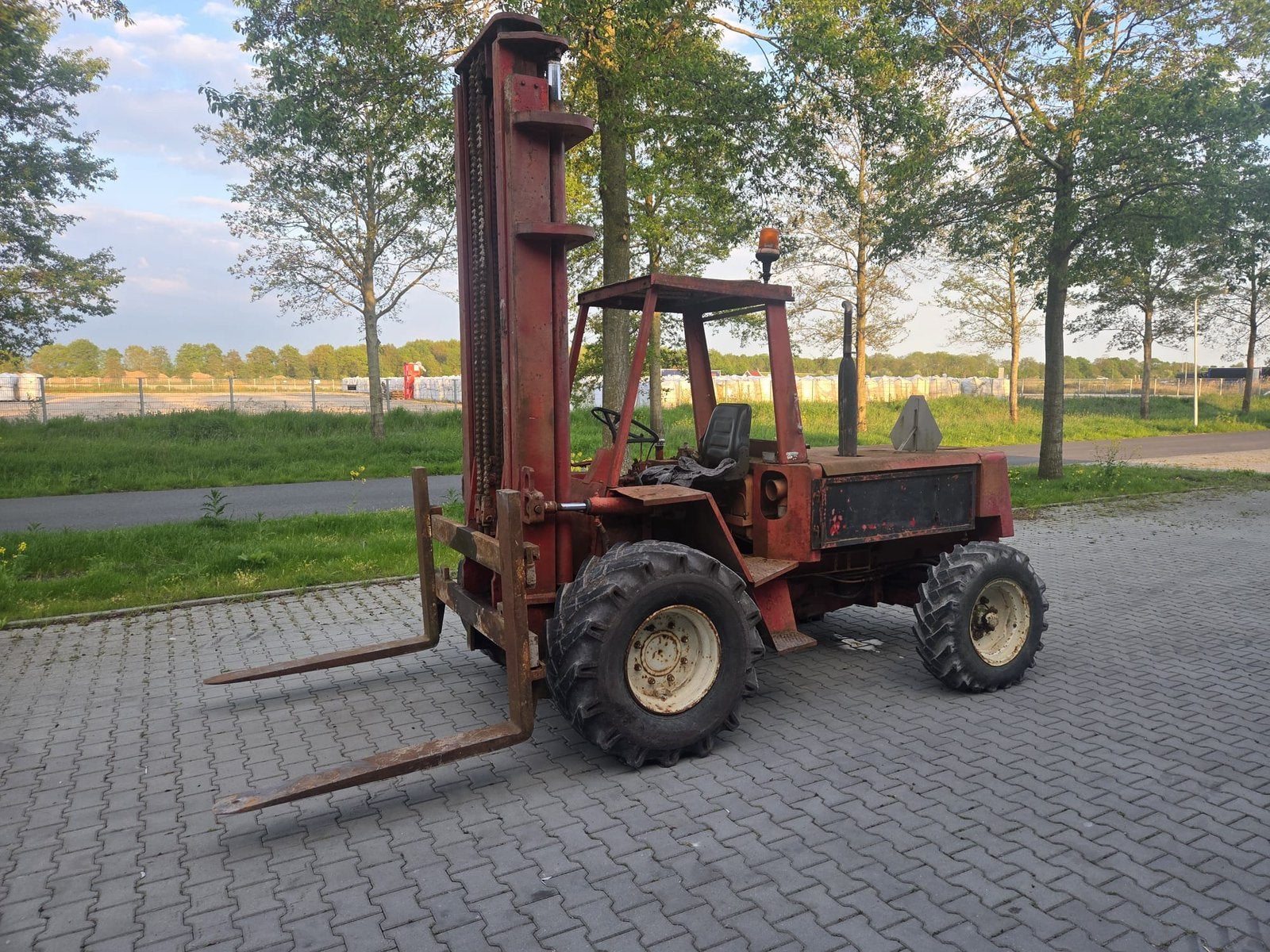 Manitou ruwterrein heftruck, Ophalen of Verzenden