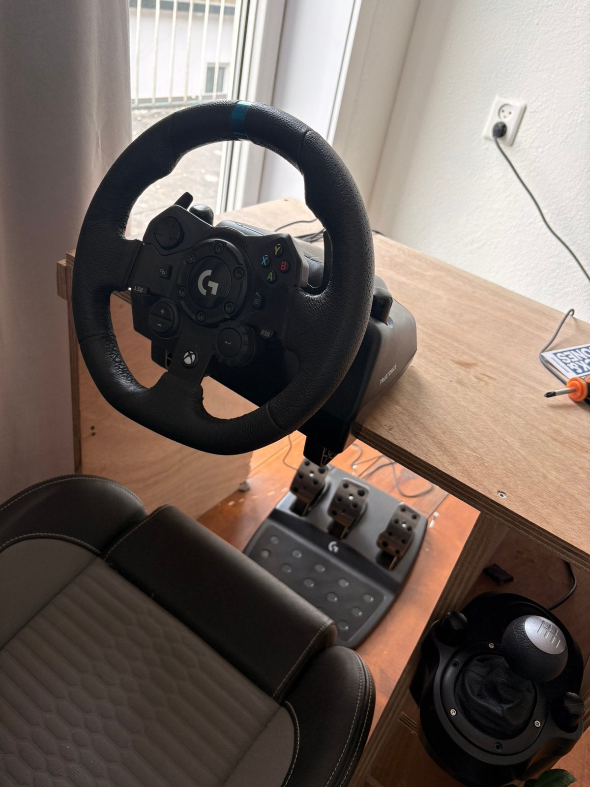Logitech g923 xbox/pc, Spelcomputers en Games, Spelcomputers | Xbox | Accessoires, Ophalen of Verzenden, Zo goed als nieuw, Stuurtje of Sportattribuut