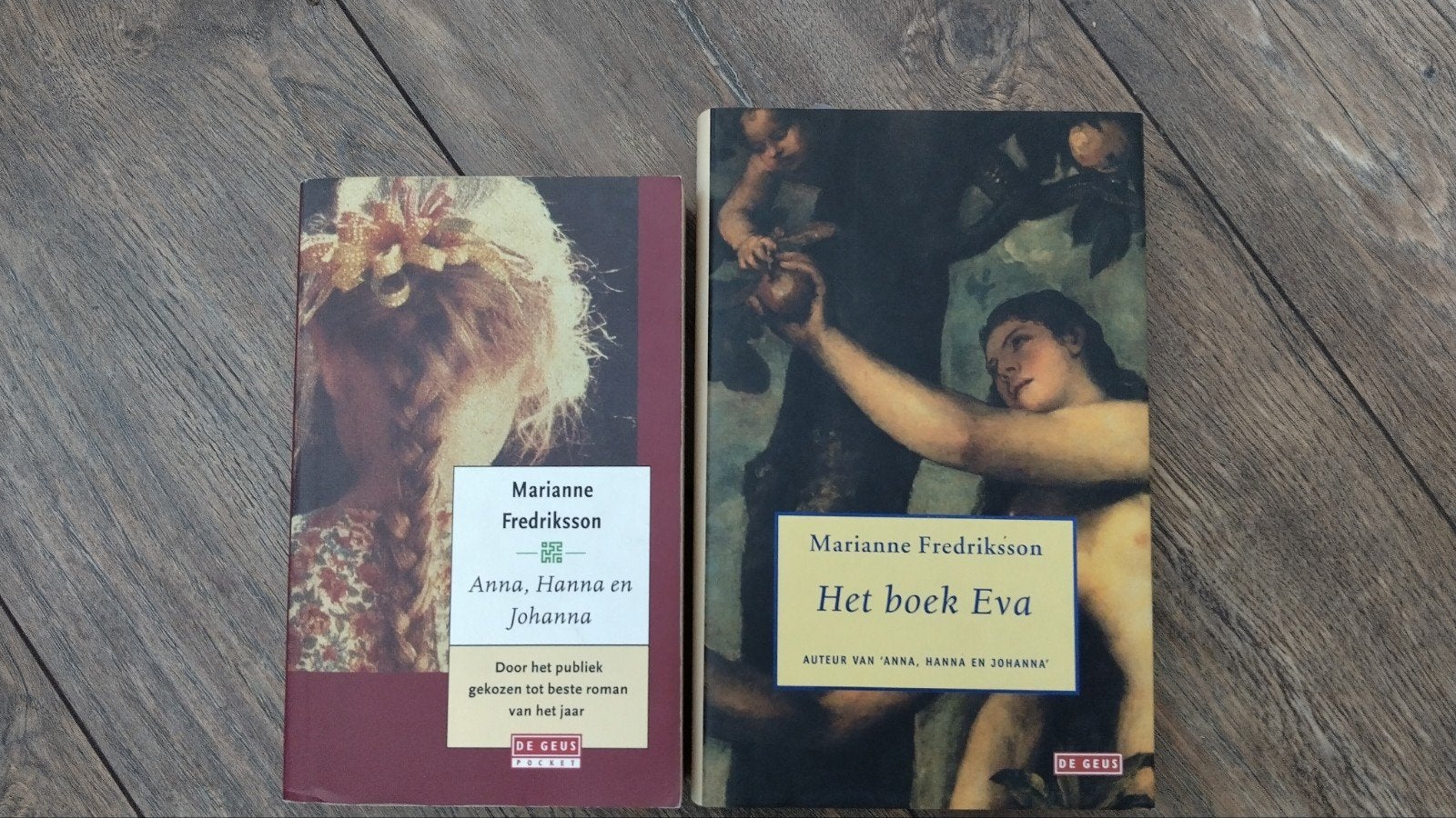 Marianne Fredriksson: Anna, Hanna en Johanna & Het boek Eva, Ophalen of Verzenden, Gelezen, Marianne Fredriksson, Nederland