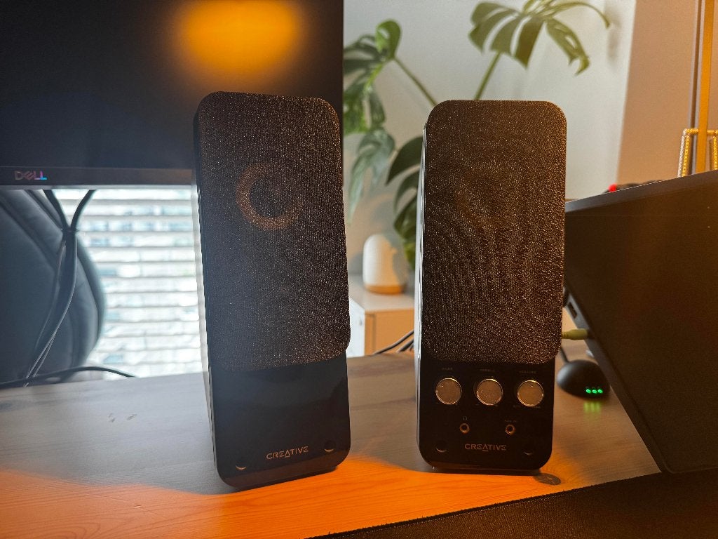 Creative GigaWorks T20 Series II 2.0 Speakers, Ophalen of Verzenden, Gebruikt, Creatieve