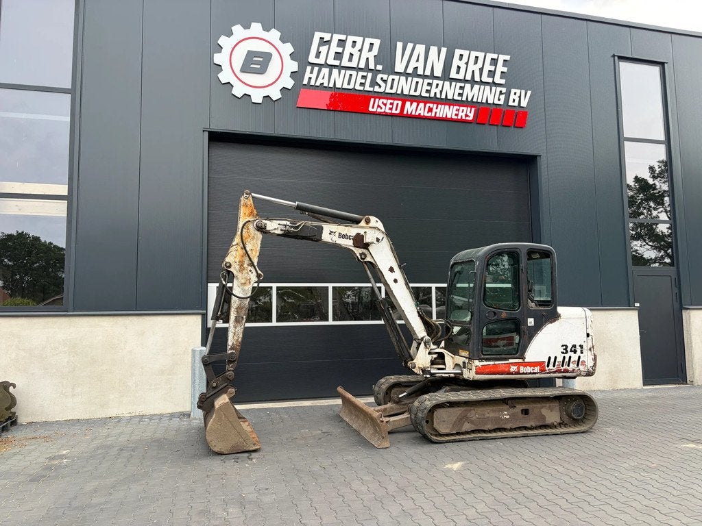 Bobcat 341 graafmachine/midigraver (bj 2006), Zakelijke goederen, Machines en Bouw | Kranen en Graafmachines, Graafmachine