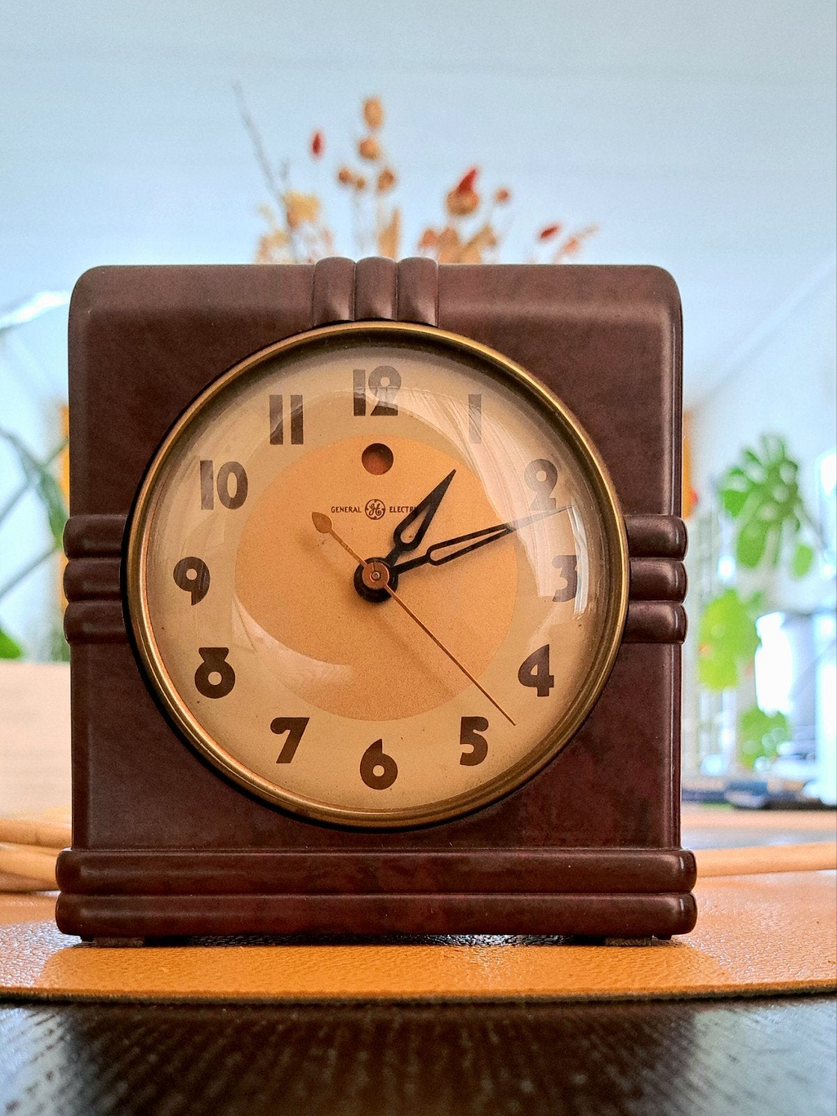 Vintage General Electric 3H88 Amerikaanse klok, ca. 1942, Antiek en Kunst, Ophalen of Verzenden