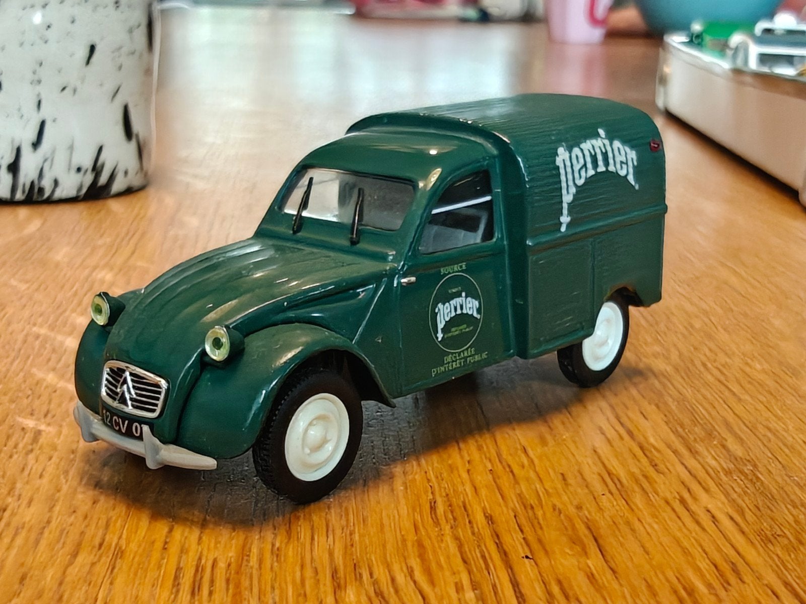 Norev Citroen 2CV AZU PERRIER EEND, Ophalen of Verzenden, Nieuw, Auto