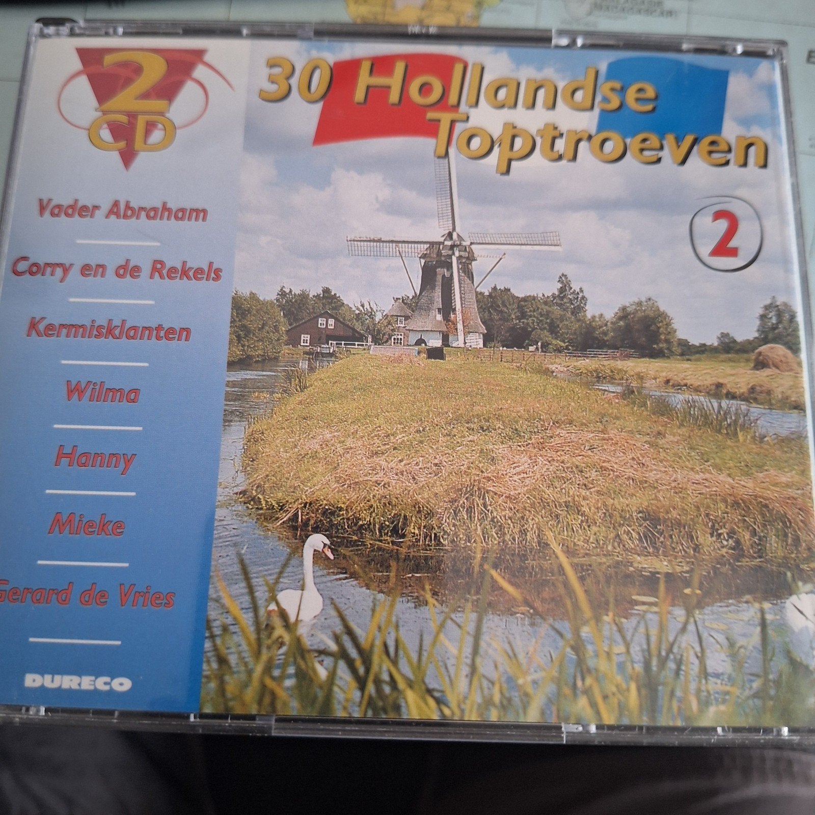 30 Hollandse Toptroeven - 2 CD's, Cd's en Dvd's, Gebruikt, Verzamelalbum, Inclusief doosje, Schlager
