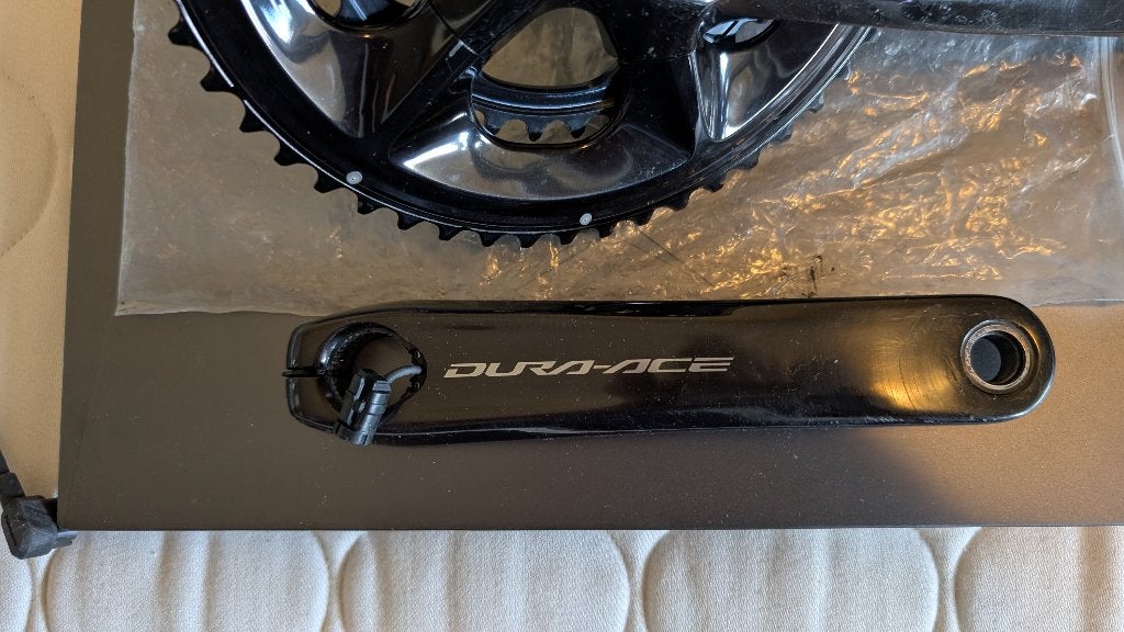 Shimano Dura Ace 9200 FC-R9200P powermeter crankstel, Fietsen en Brommers, Fietsonderdelen, Crankstel of Pedalen, Ophalen of Verzenden