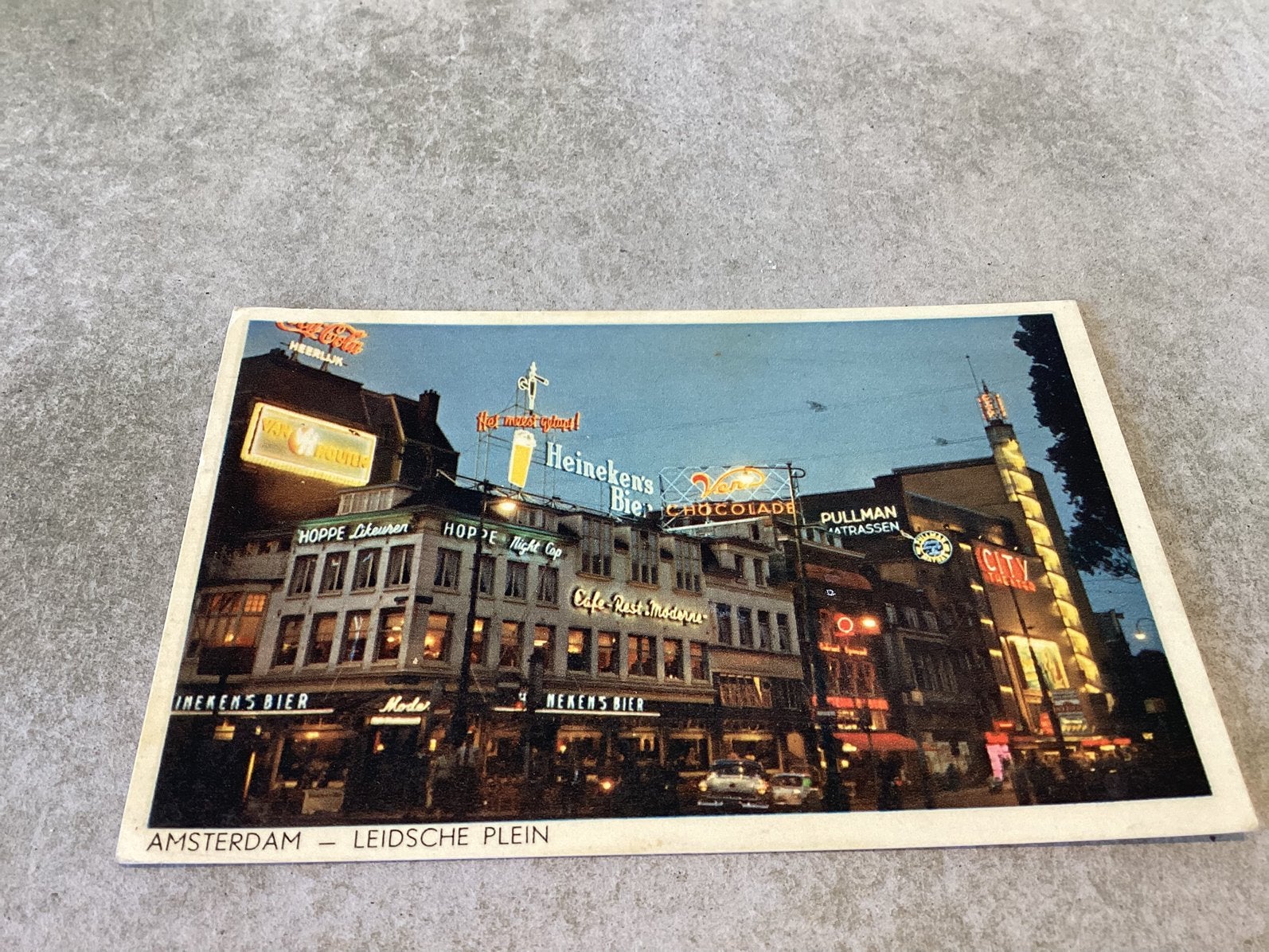 Amsterdam.      Leidsche Plein   1959, Verzamelen, Ophalen of Verzenden, 1940 tot 1960, Noord-Holland