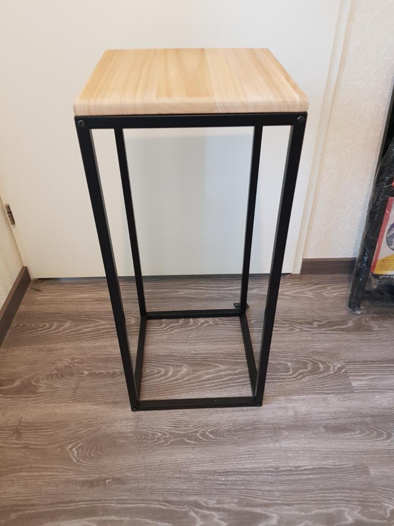 Mica decoratiors planten tafel, Huis en Inrichting, Tafels | Bijzettafels, Overige materialen, Minder dan 55 cm, Nieuw, Ophalen of Verzenden