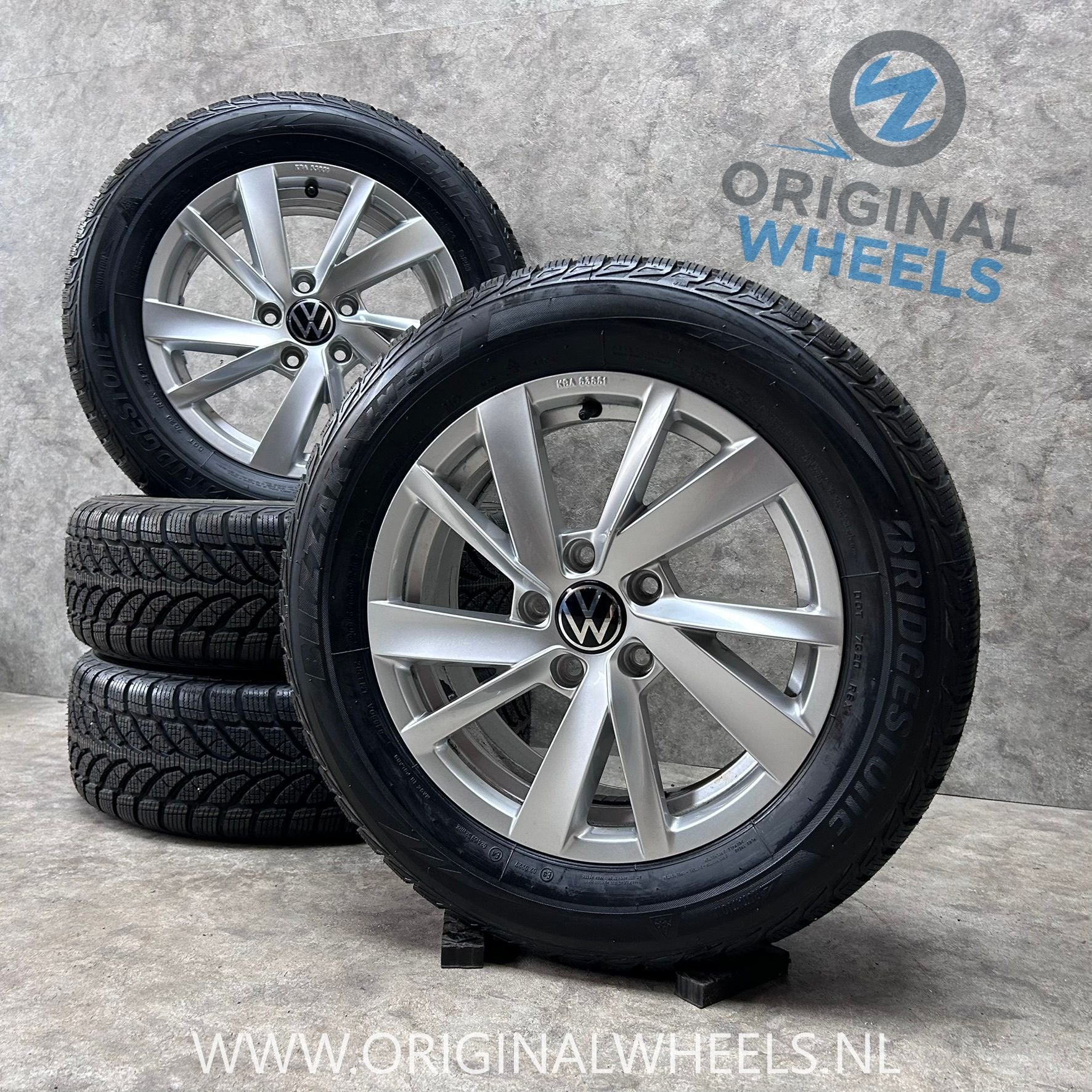 Diversen 16 inch velgen + winterbanden VW Passat T-roc Caddy