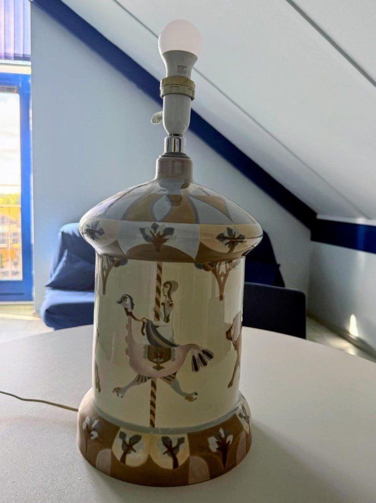 Vintage Lladro Carrousel Tafellamp - Handgemaakt 1988, Ophalen