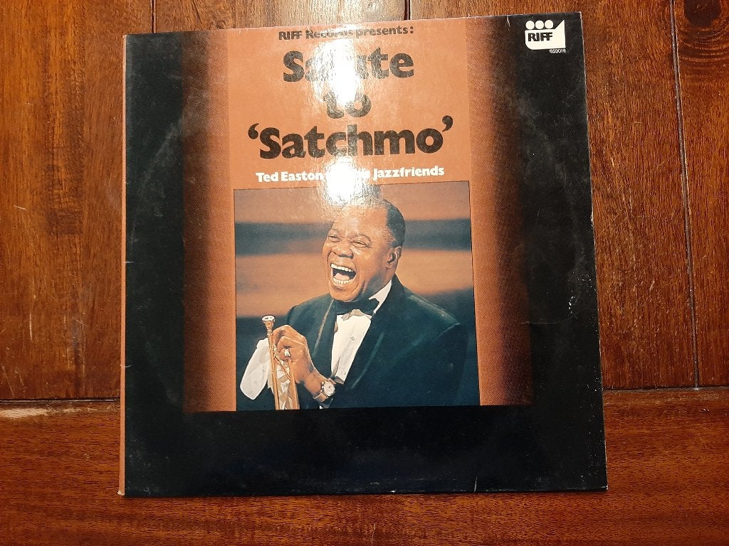 LP Ted Easton / Salute to Satchmo (1976), Gebruikt, Ophalen of Verzenden, 12 inch, Jazz